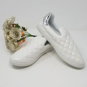 Quilted Fashion Walking Shoes, SN-2803, White